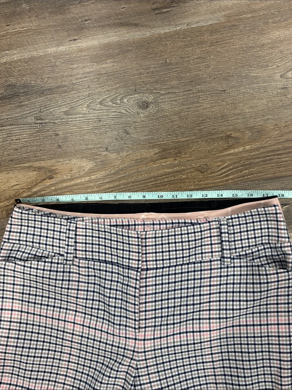 New York & Co 7th Ave Dress Pants Sz 12 Set of 3 Check Print Work Career Office